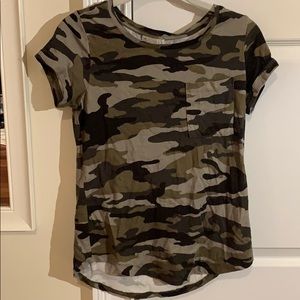 Camo Short Sleeve Shirt